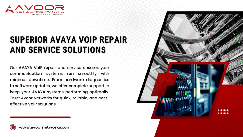 Superior Avaya VoIP Repair and Service Solutions