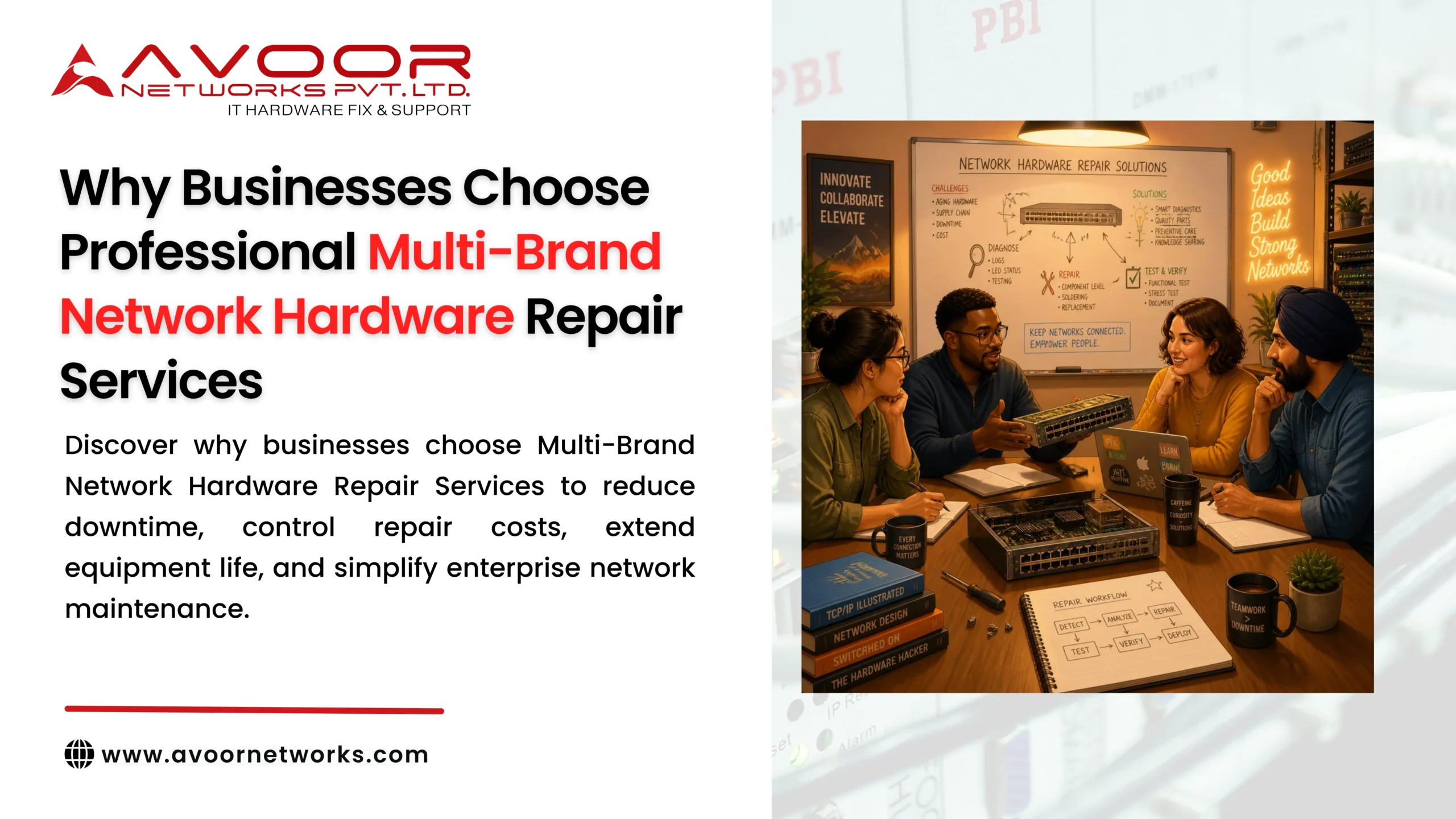 Multi-Brand Network Hardware Repair Services